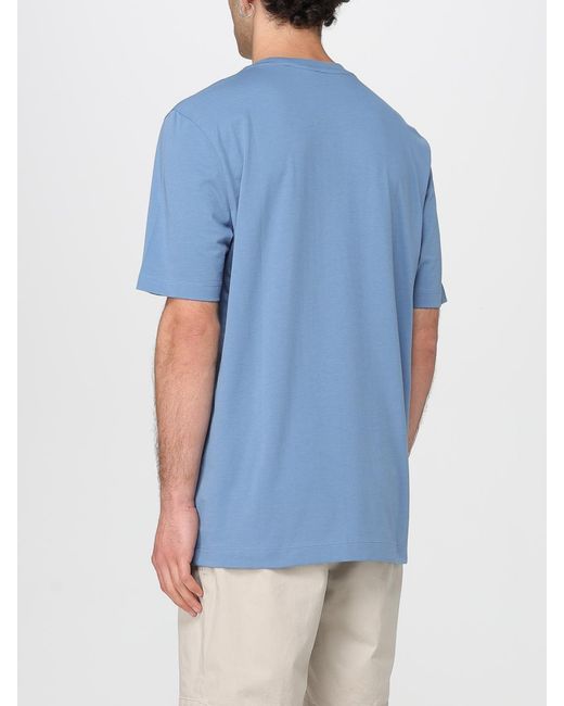 T-Shirt Basic di Boss in Blue da Uomo