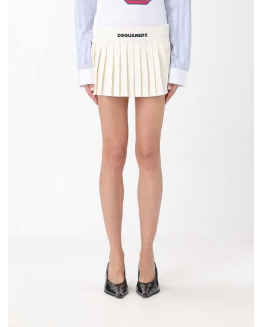 DSquared² White Skirt