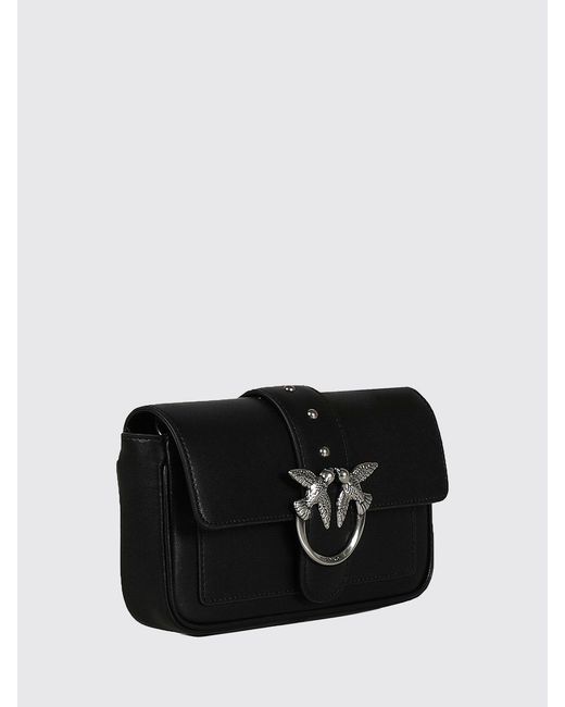 Pinko Black Love Bag One Simply Leather Bag