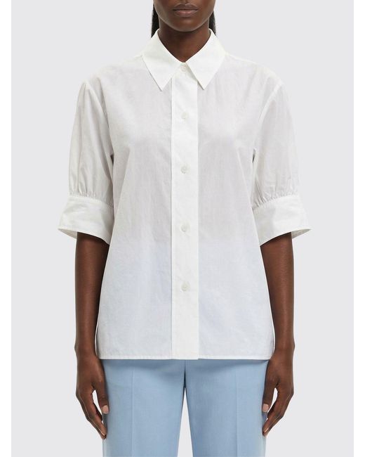 Jil Sander White Cotton Shirt