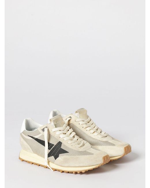 Golden Goose Deluxe Brand White Running Marathon Sneakers for men