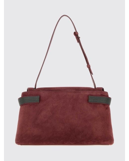 Brunello Cucinelli Purple Handbag