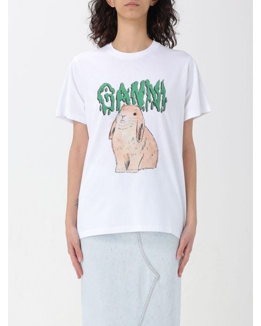 Ganni White T-shirt