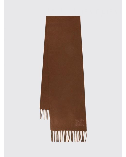 Max Mara Brown Wsdalia Cashmere Stole