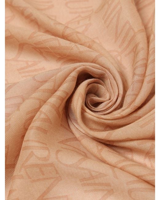 Sciarpa di Saint Laurent in Natural