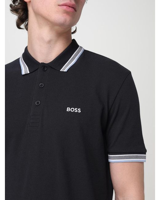 HUGO Polo Herren in Black für Herren