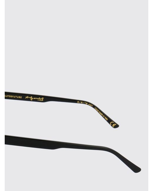 Retrosuperfuture Gray Sunglasses for men