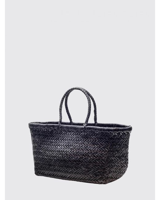 Borsa Triple Jump Small Bamboo di Dragon Diffusion in Blue