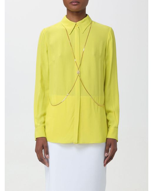 Camisa Elisabetta Franchi de color Yellow