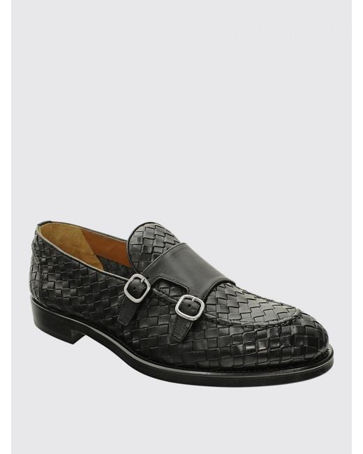 Monk Strap di Doucal's in Black da Uomo