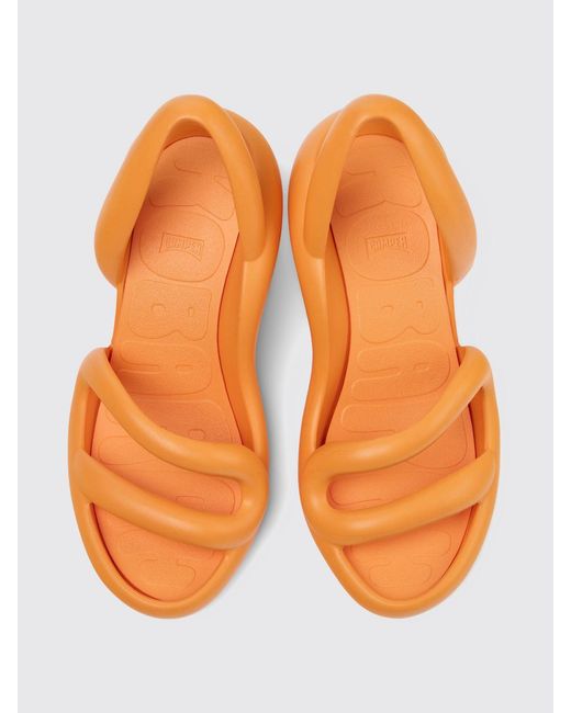 Camper Orange Kobarah Eva Xl Extralight Sandals