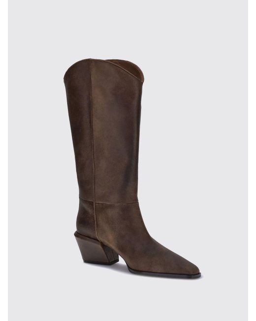 Botas Mujer Paris Texas de color Brown