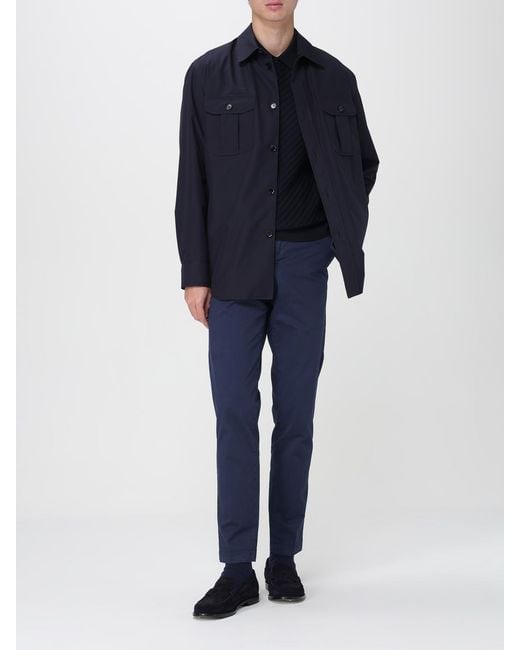 Brioni Blue Coat for men