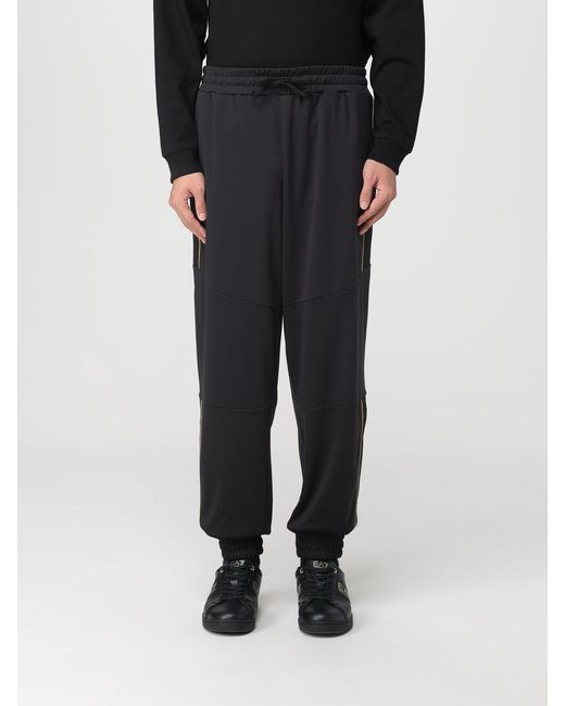 EA7 Black Trousers for men