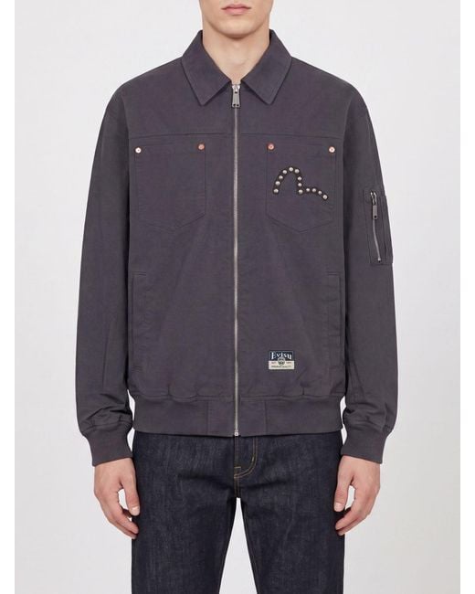 Evisu Blue Jacket for men