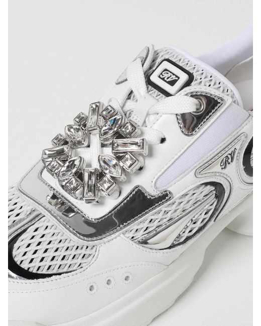 Roger Vivier White Sneakers Damen