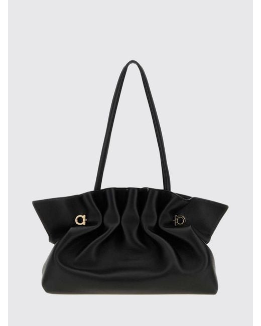 Ferragamo Black Handbag