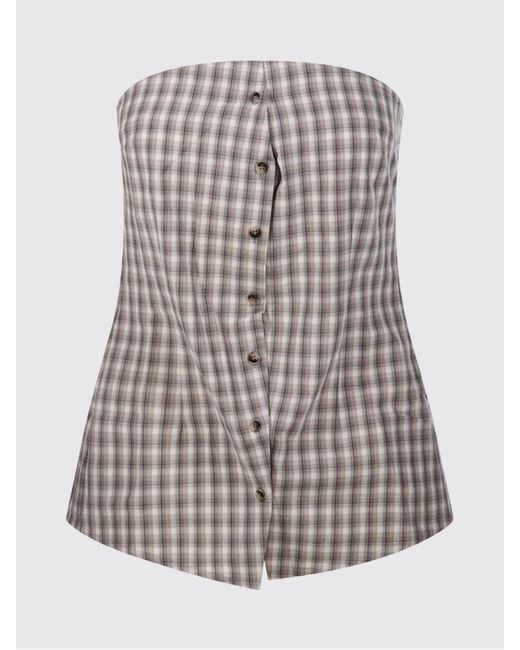 Nanushka Gray Top