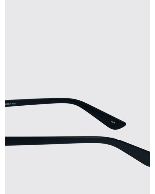 McQueen White Am0559S Acetate Sunglasses