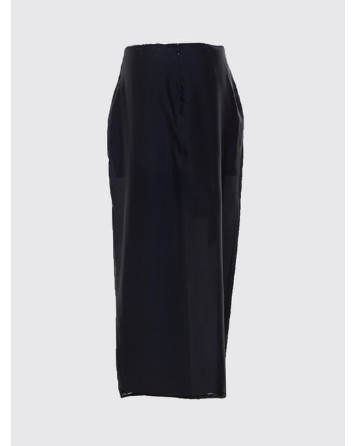 Filippa K Black Long Pencil Skirt