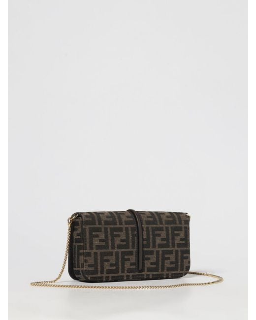 Fendi Gray Shoulder Bag