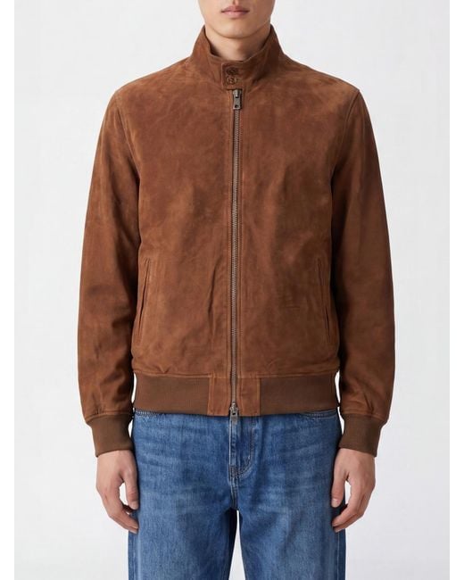 Schott Nyc Brown Jacket for men