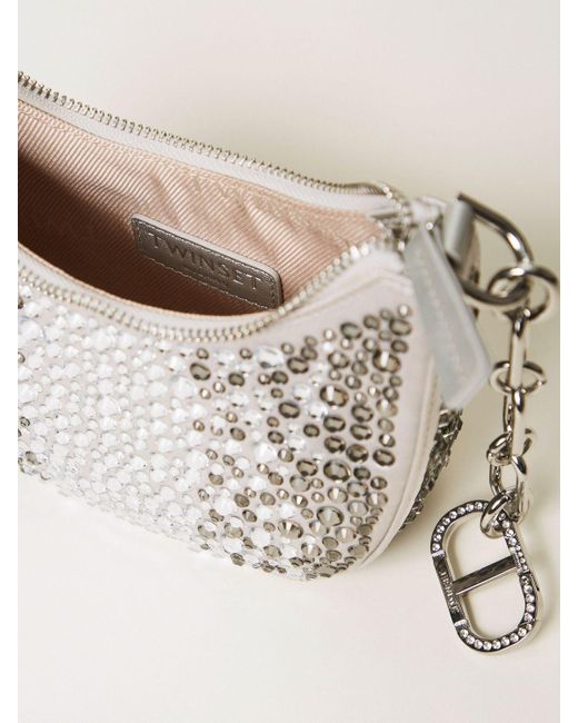 Twinset White Shoulder Bag