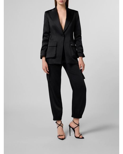 Philipp Plein Black Blazer