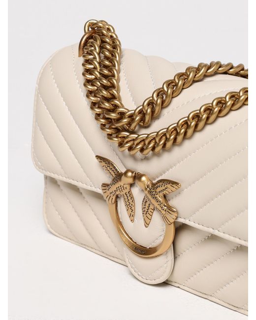 Pinko Natural Schultertasche Damen