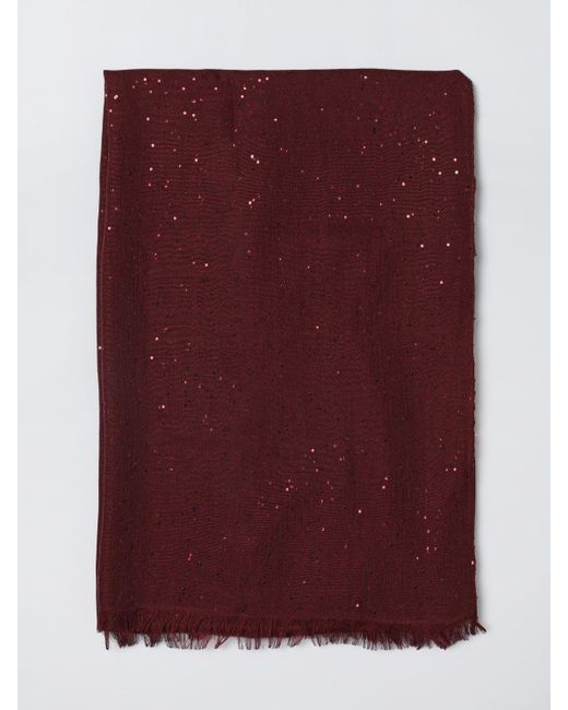 Brunello Cucinelli Purple Scarf