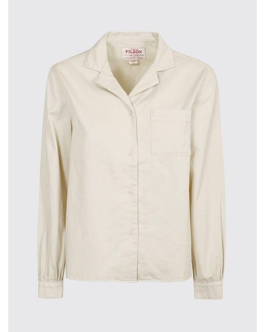 Filson White Twill Shirt