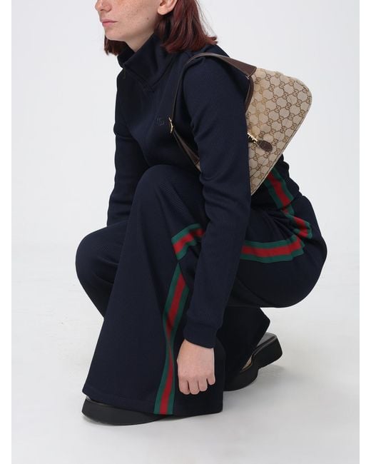 Gucci Brown Jackie Slim Shoulder Bag