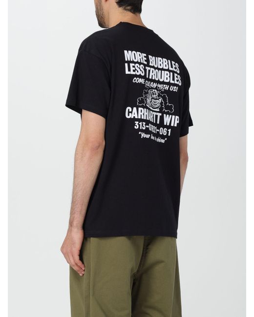 Camiseta Carhartt de hombre de color Black