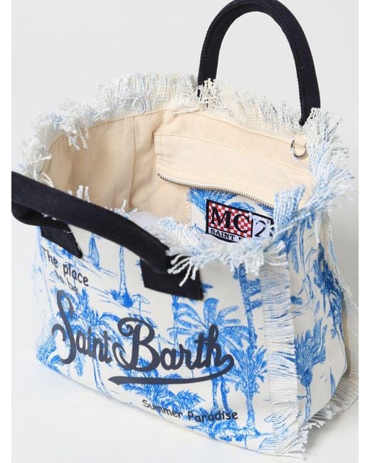 Mc2 Saint Barth Blue Handtasche