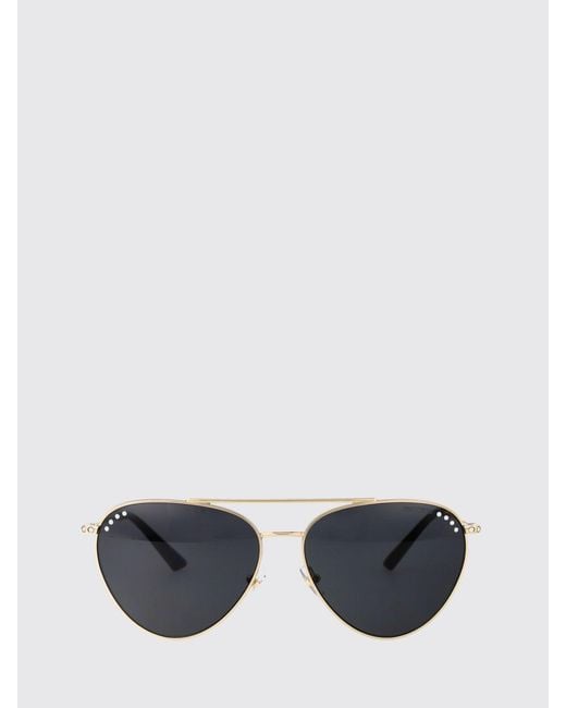 Jimmy Choo Metallic Aviator Sunglasses