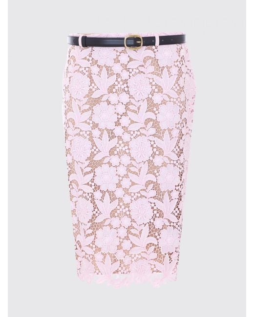 Self-Portrait Pink Skirt