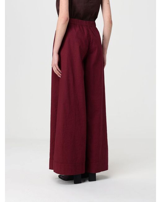 Mason's Linen Blend Flared Trousers