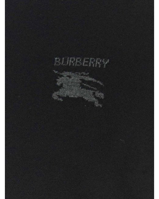 Burberry Blue Crewneck Jumper for men