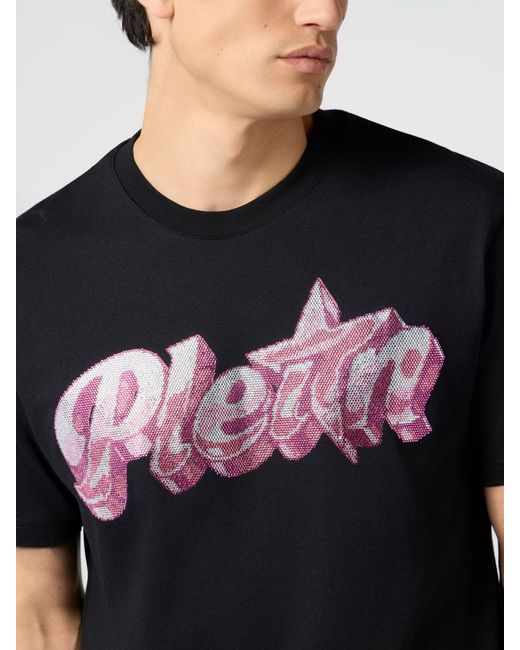 Philipp Plein Black T-Shirt for men