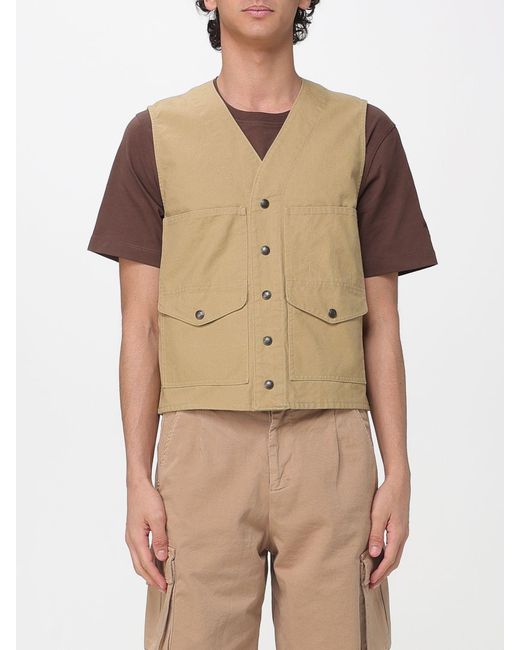 Filson Natural Cotton Vest for men
