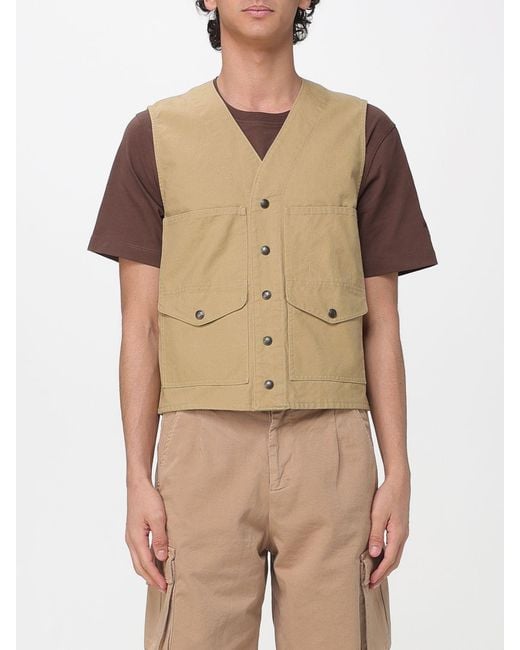 Filson Natural Cotton Vest for men