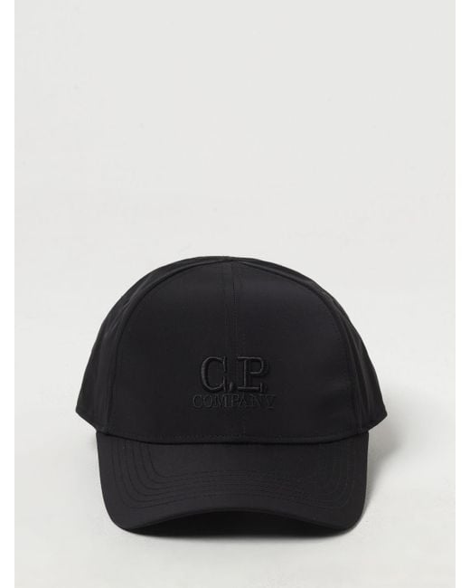 Cappello in cotone di C P Company in Black da Uomo