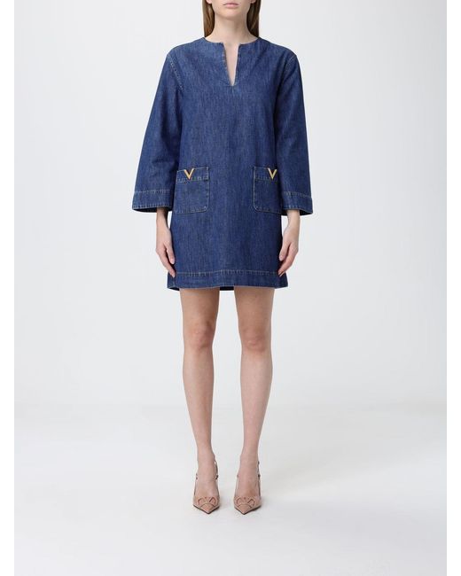 Valentino Blue Mini Dress
