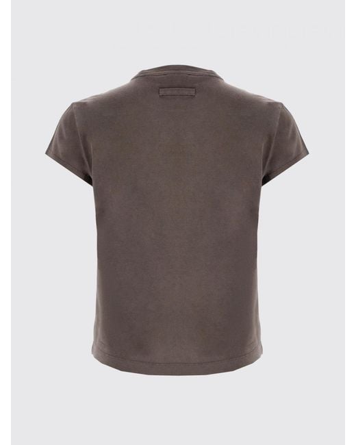 Jean Paul Gaultier Gray Organic Cotton Printed T-Shirts