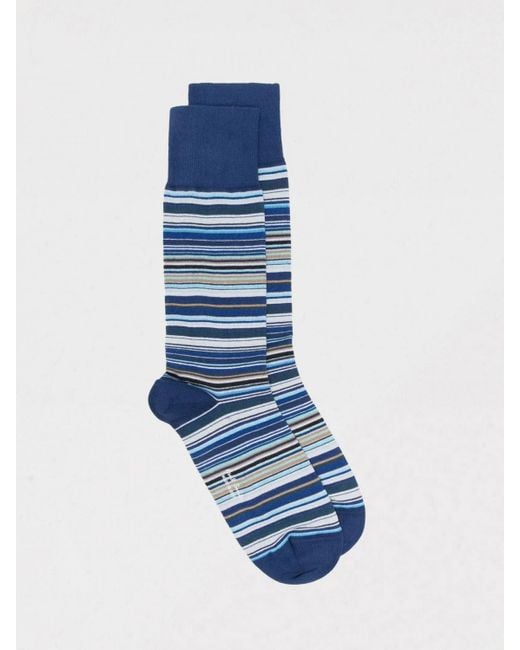 Paul Smith Blue Socks for men