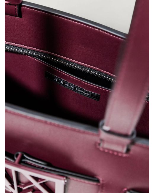 Borsa di ARMANI EXCHANGE in Purple