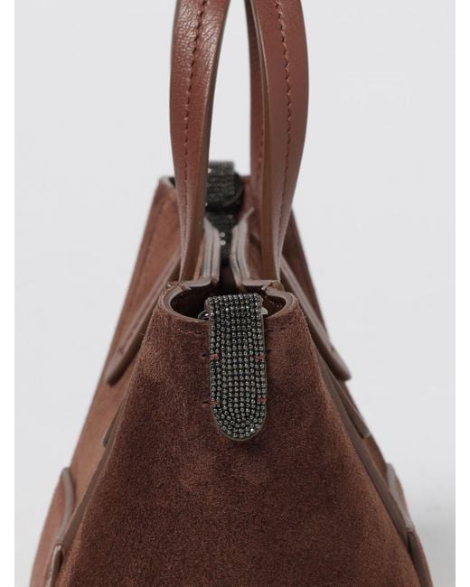 Brunello Cucinelli Brown Shoulder Bag