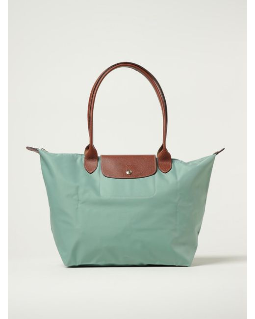 Longchamp Blue Schultertasche Damen