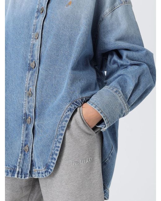 Camicia Oversize di The Attico in Blue