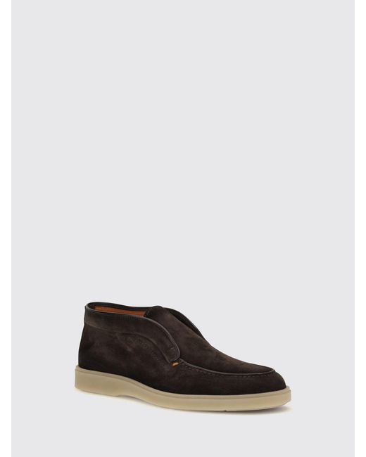 Santoni White Loafers for men